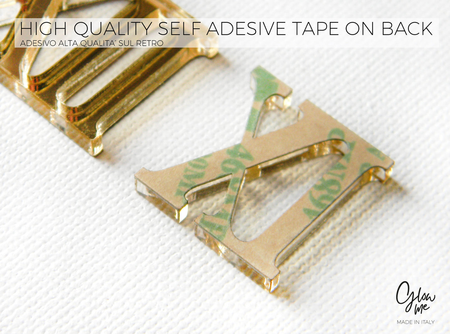 MOD ROUNDA12 - 12 ELEMENTI TONDI PER REALIZZAZIONE DI OROLOGI - AUTOADESIVO - 6 COLORI SPECCHIATI, MOLTE MISURE A SCELTA